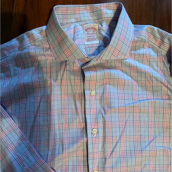 Brooks Brothers Madison Dress Shirt 17 1/2 34 - Picture 1 of 3